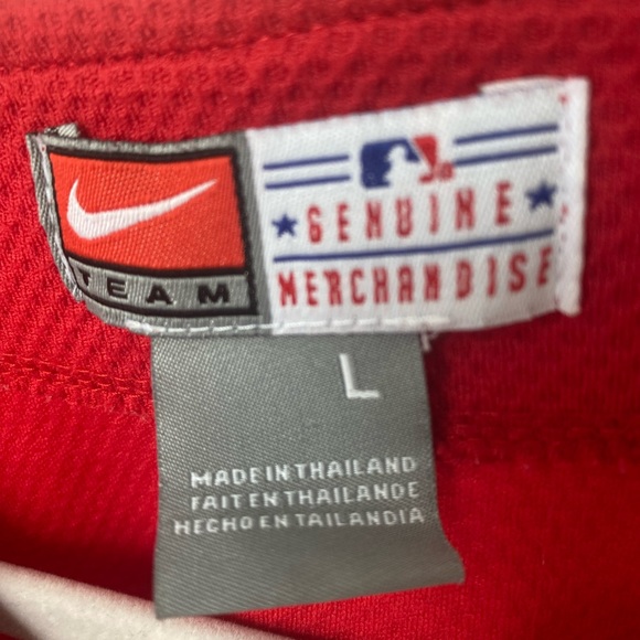 Nike MLB Boston Red Sox Red Baseball Youth Jersey. - Picture 7 of 12